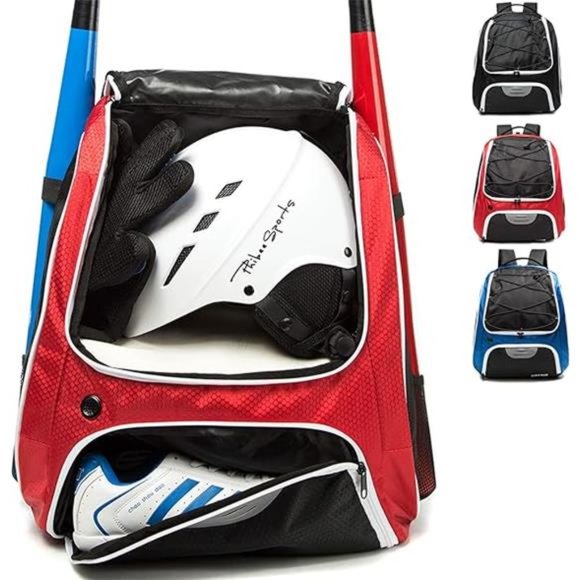 Baseball Bag - Baseball Backpack for Youth and Adults, Softball Bat Bag - Picture 7 of 7